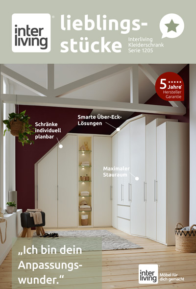 Interliving Lieblingsstuecke Kleiderschrank Serie 1205 Prospekt