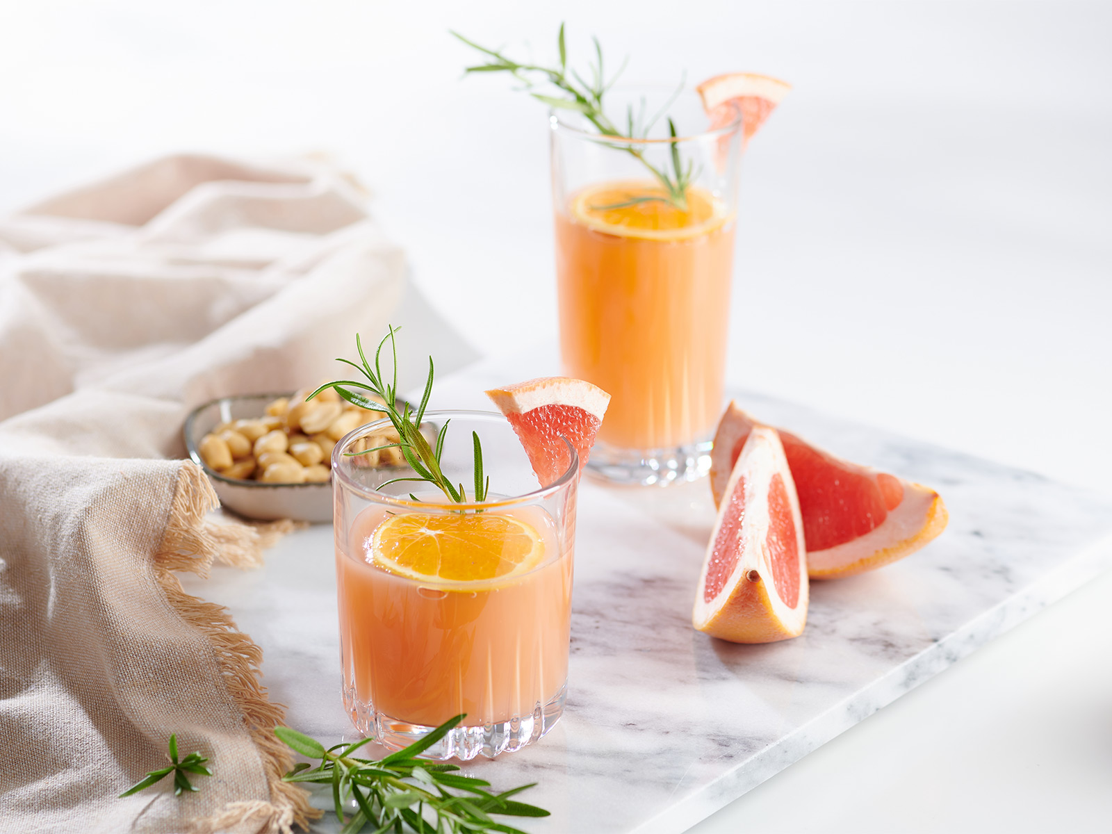 Orangendrink Schoen Dekoriert In Ritzenhoff Breker Whiskyglas Und Longdrinkglas Macau Serie 813180 81373 06010650